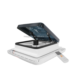 Ventilateur de toit pour <span class=keywords><strong>camping</strong></span>-<span class=keywords><strong>car</strong></span> 12V avec télécommande et capteur de pluie, pour salle de bain de <span class=keywords><strong>camping</strong></span>-<span class=keywords><strong>car</strong></span>, 400x400mm - Product Image 1