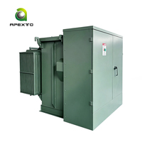 Nouveau en stock : Transformateur monté sur socle 1250 kVA, 13,8 kV 480 V, bobinage en cuivre, homologué pour les conteneurs de fermes de minage Bitcoin et les mineurs