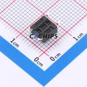 K2-1102SP-E3SC-04 Tactile Switch SMD-4P,6x6mm Switch 1.8N Vertical Mount 6mm 6mm - Product Image 2