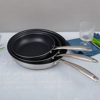 Ustensiles de cuisine uniques fabricants d'ustensiles de cuisine en acier inoxydable ensemble de poêles à frire casseroles de cuisine