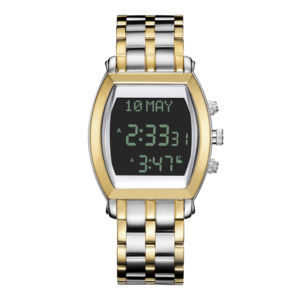 Islam Dijital <span class=keywords><strong>Azan</strong></span> Izle gümüş renk tüm Müslüman Ezan Namaz Izle Müslüman saat Ezan Saat qibla pusula ile izle - Product Image 6