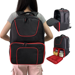 Großhandel Berühmte Designer Benutzer definierte Marke Hoch Erfahrene Fabrik Frauen Männer Rucksack Front Lunch Pocket Auslaufs ichere Lebensmittel kühler Taschen - Product Image 6