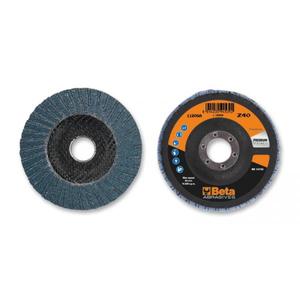 BETA - 112080004 Disques à lamelles avec toile abrasive en zircone, support en fibre de verre, construction à double lamelle ø 115 mm (multi-pack) - Product Image 5