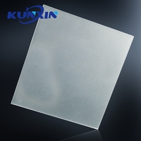 Feuille diffuseur de lumière micro-prismatique Kunxin anti-éblouissement UGR pour panneau LED