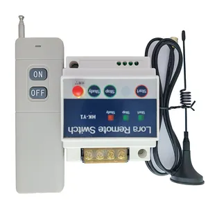 220V 380V Water Pump Wireless Industrial Remote Control Switch Intelligent  High power household Wireless Electrical Switches