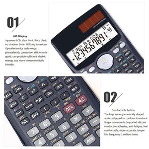 Calculadora Científica de 12 Dígitos NOVISON LL-20260626-91, Suministro de Fábrica al Mejor Precio, Plástico, para Estudiantes, Funciona con Pilas - Product Image 4