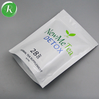 Thé Détox en Sachet à Marque Blanche 14 Jours 28 Jours, Thé Vert aux Fleurs de Jasmin, Tisane Détox Minceur