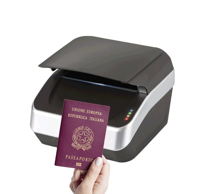 Passport Scanner for Airport /hotel /ID Verification Devices MRZ OCR Passport Reader