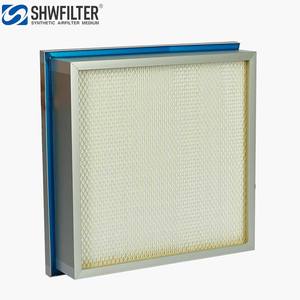 Plissado profundo Gel Seal Fluxo Laminar Capa Household H13 H14 FFU Fan Filter Unit HEPA Air Purifier Alta eficiência para o filtro de ar - Product Image 1