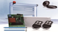 YET845 - Panel de Control Profesional Moderno de 220V con Interruptor de Llave para Motor Tubular de Puerta Enrollable para Uso en Apartamentos