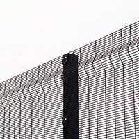 Kosteneffectief 358 Clear View anti-klimhekwerk van gelast gaas voor de beveiliging van zonneboerderijen
