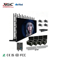 Écran LED de location P3.91 en aluminium moulé sous pression 8K HDR10 étanche IP65 pour affichage d'événements et spectacles sur campus scolaire