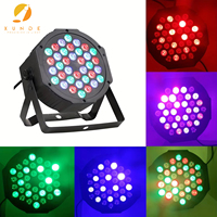 Projecteur LED de scène DJ Disco de Noël IP33 avec télécommande ABS 20W Blanc Chaud Ra80 1800lm Dimmable