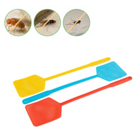 Raquette à mouches carrée en plastique - Écologique - Contrôle des nuisibles intérieur/extérieur