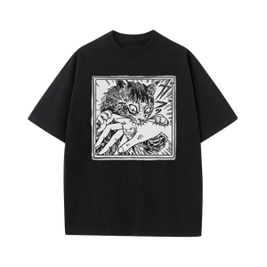 Camiseta de manga corta unisex de algodón 100% con estampado vintage del personaje <span class=keywords><strong>Tomie</strong></span> Lto de <span class=keywords><strong>Junji</strong></span> <span class=keywords><strong>Ito</strong></span>, con efecto desgastado. - Product Image 6