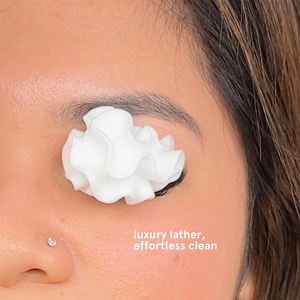 Recién llegado, champú limpiador de espuma para pestañas batidas de etiqueta privada de 100ml en embalaje colorido, pestañas postizas estilo crema batida - Product Image 6