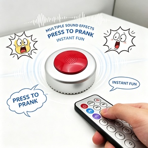 Juguete de Broma con Control Remoto, Generador de Sonidos Oculto, Dispositivo de Broma, Juguete de Plástico Unisex para el Aula, Oficina, Fiesta, Día de los Inocentes - Product Image 1