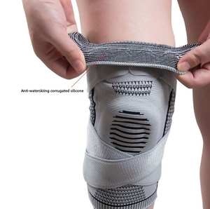 Penyangga Lutut Profesional dengan Bantalan Gel, Perlengkapan Terapi Rehabilitasi Laris Manis, Mendukung Berat Badan Penyangga - Product Image 5