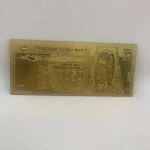 Cien Guerchales Altın <span class=keywords><strong>Guatemala</strong></span> Dekorasyon İş Hediyesi Banknot - Product Image 5