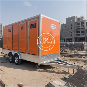 Di động nhà vệ sinh Trailer Caravan Trailer 4 Bến Nhà vệ sinh di động nhà vệ sinh ngoài trời di động sang trọng di động nhà vệ sinh di động Trailer - Product Image 6