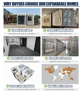 <span class=keywords><strong>Casa</strong></span> Container Prefabbricata Espandibile 20ft, Modulare con Pannelli Sandwich, Resistente agli Uragani, Ufficio Economico <span class=keywords><strong>per</strong></span> Cantieri Edili - Product Image 4