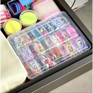 Transparent Diamond Painting <strong>Storage</strong> Box with 30 <strong>Small</strong> <strong>Boxes</strong> for Jewelry Nail Tools Accessories Organizer <strong>Storage</strong> Box - Product Image 4