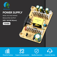 Alimentation à découpage régulée 15V 6A à entrée unique pour l'industrie, pour haut-parleur, préamplificateur audio, contrôle d'accès, appareil intelligent CE