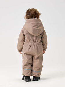 Tuta da <span class=keywords><strong>Sci</strong></span> Invernale per Neonati con Cappuccio, Imbottita in Pile Termico, Tutina Intera e Salopette, Abbigliamento Invernale per <span class=keywords><strong>Sci</strong></span> - Product Image 6