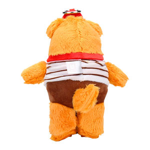 Küçük Sarı Köpek Peluş Oyuncak Anahtarlıklar Tatil Hediyeleri Anahtarlık Peluş Oyuncaklar Hayvan Peluş Oyuncaklar Anahtarlıklar Özel Logo - Product Image 4