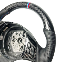 Volant sport en cuir véritable et fibre de carbone, vente chaude d'usine, livraison rapide, pour BMW E87 E88 E89 E81 E92 E90