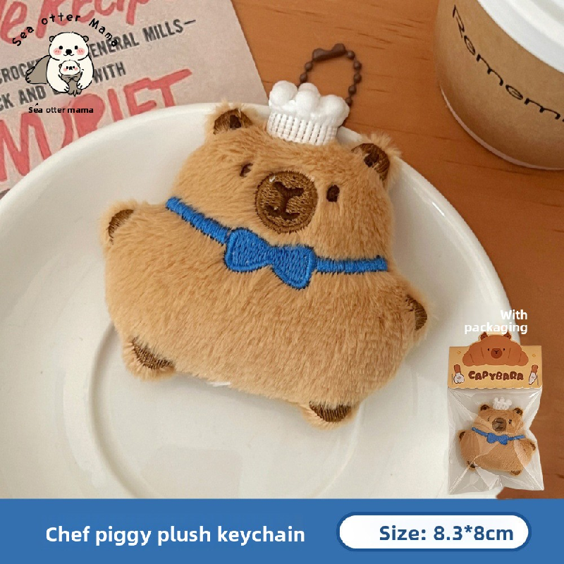 8# Peluche chef dauphin