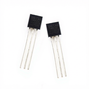 เซ็นเซอร์วัดอุณหภูมิแบบดิจิตอล DS18B20 DS18B20+ TO-92 แบบ 1-Wire สำหรับระบบ HVAC และ IoT ด้านสิ่งแวดล้อม - Product Image 1