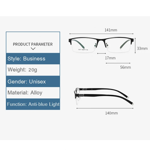 Высококачественные бифокальные очки для чтения в деловом стиле для женщин и мужчин, очки в металлической оправе с пресбиопией зрения + 1,0 до + 4,0 - Product Image 4