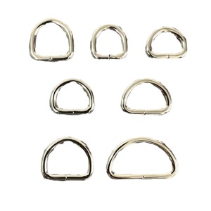 Accessoires de Sac Boucle <span class=keywords><strong>en</strong></span> D Connexion Métal Fer à Cheval Demi-Cercle Anneau Sac Cartable Sac à Dos Côté Boucle <span class=keywords><strong>en</strong></span> D Chaîne/<span class=keywords><strong>Ceinture</strong></span> Bagage Utilisation - Product Image 5