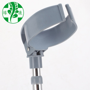 Canne de randonnée réglable en alliage d'aluminium bleue avec embout métallique pour la randonnée et l'alpinisme - Product Image 4