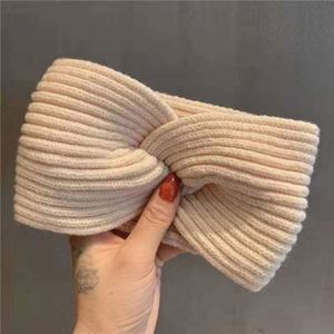 Serre-têtes d'hiver en tricot élastique pour femmes, accessoires pour cheveux, nœuds, vente en gros, serre-têtes de luxe au crochet pour filles et dames - Product Image 6