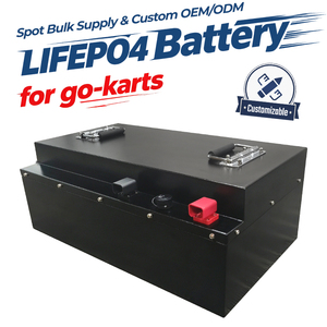 4000+ cycli 48V 60V 72V 30Ah 50Ah 60Ah 100Ah Lithium-ion batterij voor Sodikart RSX2 elektrische go-kart race en buggy - Product Image 1