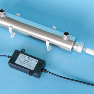 Sistema Purificador de Agua <span class=keywords><strong>UV</strong></span> de Alto Flujo de 55W, <span class=keywords><strong>12</strong></span> <span class=keywords><strong>GPM</strong></span>, Filtro Esterilizador <span class=keywords><strong>UV</strong></span> de Acero Inoxidable con Interruptor de Sensor de Flujo Inteligente - Product Image 4