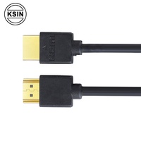 Câble HDMI Ultra fin, 1080P/2160P, 4K, Flexible et Ultra fin, pour prise en charge de carte mère, livraison depuis les clients