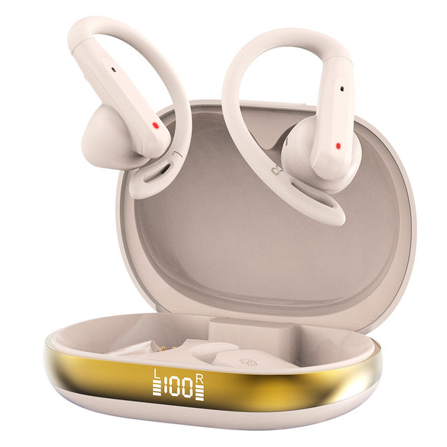 Custom D14 Open Ear Hook Bluetooth Headphones with Mic Ecouteurs De Sport IPX5 Waterproof Wireless Earphones for Cycling Running