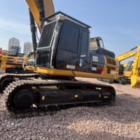 Excavatrice sur chenilles Caterpillar CAT336D d'occasion de haute qualité et haute performance, 36 tonnes, remise à neuf, en excellent état, grande pelle