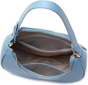 กระเป๋าถือสะพายไหล่หนังวีแกนลายลูกกวาดกันน้ำสำหรับผู้หญิง น่ารัก สไตล์โฮโบ พร้อมซิปปิด - Product Image 6