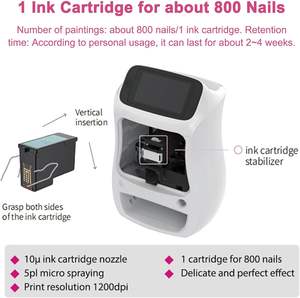 Kit d'outils et d'équipements professionnels pour la conception d'ongles, imprimante 3D pour ongles, machine à peindre et à fabriquer des ongles, pour salon de manucure - Product Image 6