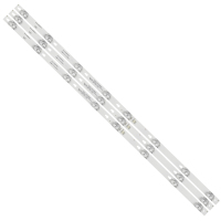Bande lumineuse LED pour téléviseur LCD J-349 OEM43LB06_LED3030F2.1_V1.5/B pour Thomson 43UC6306 43UC6406 43U67EBC