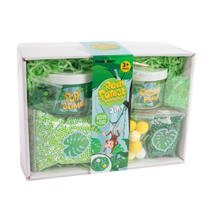 Popular Kit de masilla de selva tropical masilla de cristal elástica limo de hojaldre suave con 6 accesorios diferentes - Product Image 2