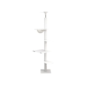 Arbre à chat, structure d'escalade pour chat, pilier gigant, arbre à chat du sol au plafond, lit pour chat capsule spatiale tout-en-un, gain de place pour chat - Product Image 4