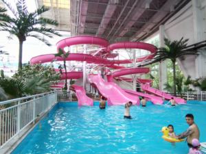 Yüksek Verimli Gövde Kombinasyonlu Kavisli Kaydırak, Düzgün Su Dökülmesiyle - Product Image 4