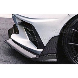 Spoiler avant en fibre de carbone véritable pour Chevrolet Corvette C8 ZR1 ZTK 2020-IN, kit carrosserie, accessoires auto - Product Image 5