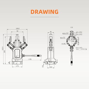 Mano Robotica Umanoide ZBDynamiX con Pinza a 2 Dita, 24V 0.8kg, Basso Consumo Energetico, Adattabile a Braccio Cobot, per Simulazione e Addestramento Robotico - Product Image 4