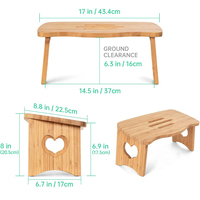 Tabouret de banc de prière en gros d'usine de légende tabouret agenouillé de siège portable chaise de méditation en bambou pliante ergonomique de grand plancher